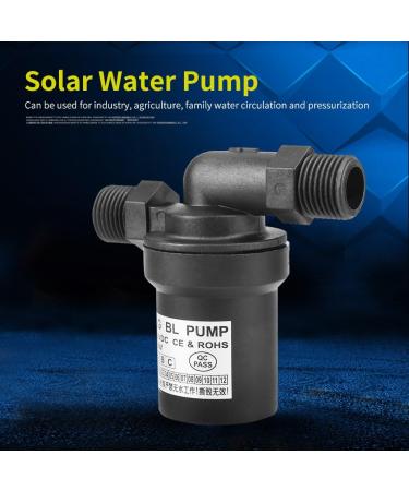 Buy Solar High Temperature Water Pump 12V 10W - Brushless Submersible Hot Circulation Pump Low Noise 1/2 Thread - Ideal for International Shipping - Buy Online on GoSupps.com