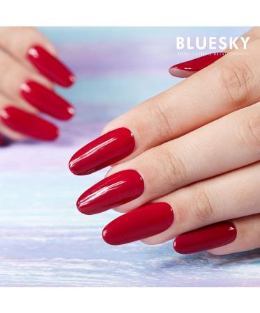 Bluesky Gum Gel 15g - Milky White Poly Gel Nail Builder | Fast UV LED Nail Extension Gel | 30g - Buy Online on GoSupps.com