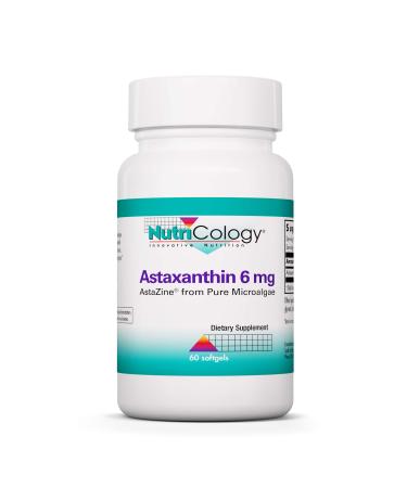 Nutricology Astaxanthin 6 mg 60 Softgels