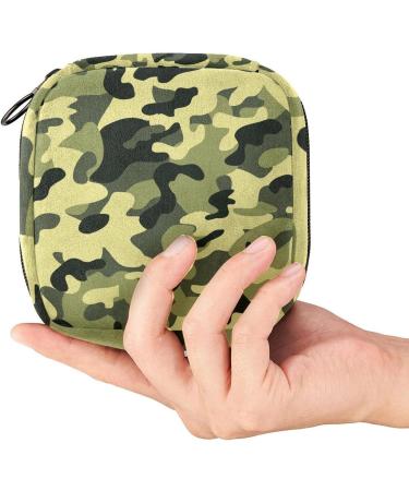 Women's Camouflage Napkin Storage Bag | Portable Menstrual Cup & Bandages | Best Female Menstruation Organizer - Buy Online on GoSupps.com