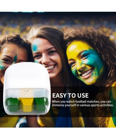 Face Paint Pens Paint Stick for Face and Body | Waterproof and Sweat Resistant Eye Stick for Sports Oil Paint 3 Colors Rainbow Fa - Buy Online on GoSupps.com