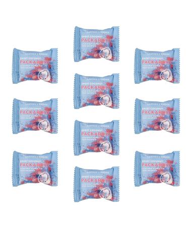 Sweet Coconut Packaroons - Gluten-Free & Allergen-Friendly Coconut Cookies for Backpacking, Camping, Hunting & Travel - 10 Pack - Buy Online on GoSupps.com