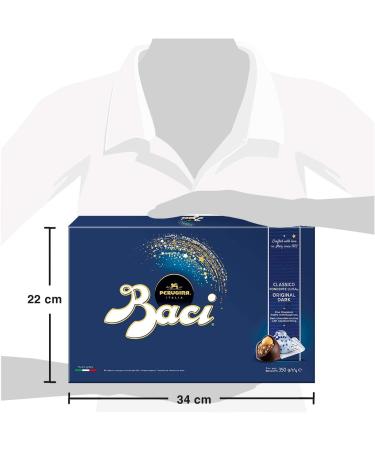  Perugina Baci Perugina Classic Melting Chocolates Filled with Gianduia and Whole Hazelnut Gift Box 350g - Buy Online on GoSupps.com