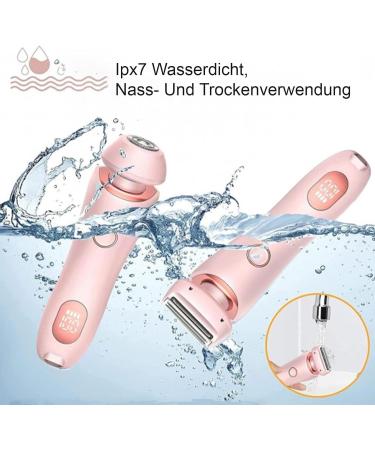 Silky Glide Pro - The Professional-Grade Electric Shaver and Trimmer for Women - Perfect for Use on Face Legs and Armpits(Pink) - Buy Online on GoSupps.com
