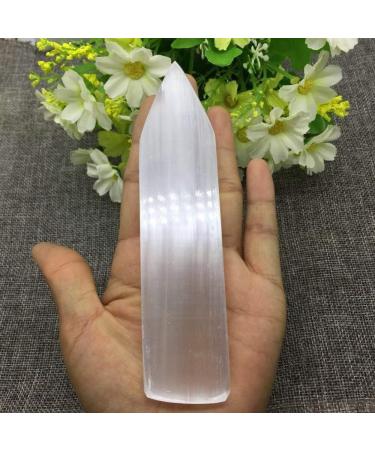 Stone Natural Selenite Crystal Gemstone Reiki Remove Negative - Buy Online on GoSupps.com