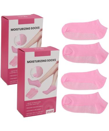 Pedicure Socks Comfortable Anti Slip Full Coverage Foot Care Moisturizing Socks Reusable for Dry Cracked Feet - Buy Online on GoSupps.com