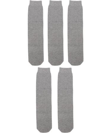 5Pcs Stump Socks Breathable Thicken Cotton Prosthetic Limb Socks Elastic Amputee Socks Stump Shrinker for Stump Protection (Grey) (XL) - Buy Online on GoSupps.com