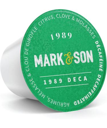 Mark&Son Premium Selections K Cups Coffee - Recyclable K Cups Capsules for Keurig Brewers Arabica Roasted Coffee Only - (Decaf 40 Count) Decaf 1 count (Pack of 40) - Buy Online on GoSupps.com