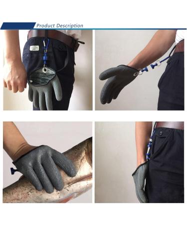 2 Pack Fishing Gloves for Safe Handling of Pike Catfish & More - Stab-Resistant Hunting Gloves for Fishing & Outdoor Adventures - Buy Online on GoSupps.com
