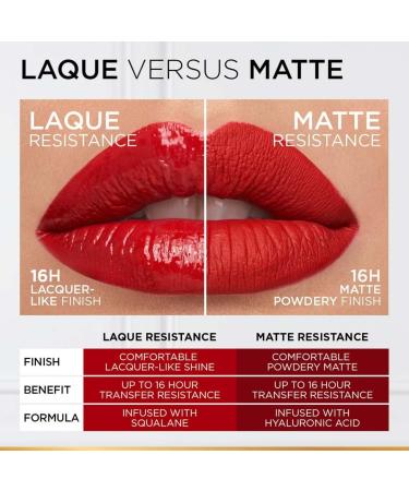 L'Oreal Paris L'Or al Paris Infallible Laque Resistance 16H Long Lasting Gloss Lipstick 550 Cherry Black 2.7 ml - Buy Online on GoSupps.com