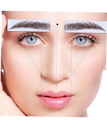 NOLITOY 15 Pcs Eyebrow Stickers Eyebrow Transfer Tattoos False Eyebrows Cosmetics Water Proof Post Paper 3d - Buy Online on GoSupps.com