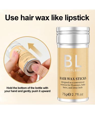 BestLand Hair Wax Stick - Non-Greasy Styling Wax for Edge Control and Frizz Baby Hairs - 2.7 Fl Oz - Buy Online on GoSupps.com