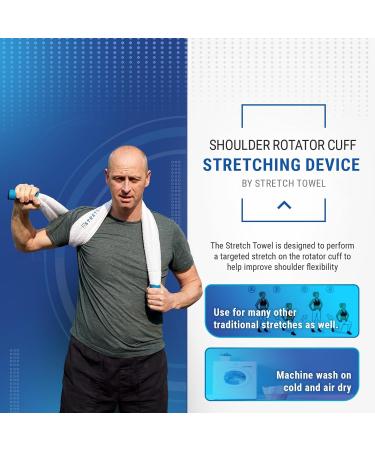 Shoulder Rotator Cuff Stretching Device | Stretch Towel - Enhance Flexibility & Alleviate Muscle Tension - Buy Online on GoSupps.com