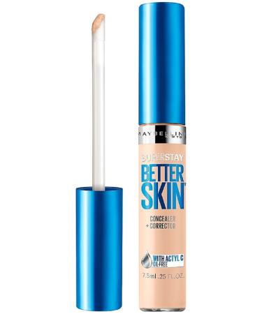 Maybelline New York Superstay Better Skin Concealer + Corrector  Light 0.25 Ounce