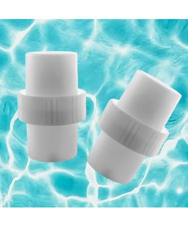 Lot de 2 adaptateurs de tuyau de piscine multifonctionnels en ABS pour pompes filtres tuyaux de maintenance - Buy Online on GoSupps.com