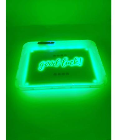 LED Rolling Tray Glow Gift | Voice Control | 7 Color Rotation | White - Buy Online on GoSupps.com