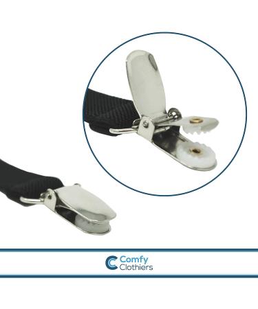 Comfy Clothiers Elastic Mitten Clips - Steel Grip Glove Clips for Kids and Adults - Buy Online on GoSupps.com