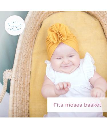 Fitted Oval Sheet - 100% Cotton Jersey in Cream | Soft & Durable | International Shipping - Buy Online on GoSupps.com