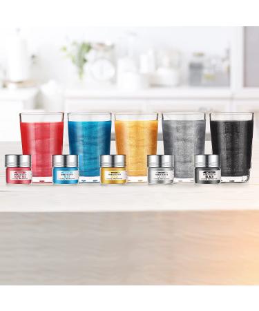 Inoceris Edible Glitter Luster Dust - Vegan, Food Grade Shimmer for Drinks, Cakes, and Desserts - Purple 4g - Buy Online on GoSupps.com