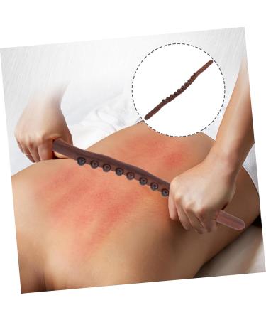 Healeved Wooden Massage Roller Stick | Manual Trigger Point & Acupressure Tool | International Shipping Available - Buy Online on GoSupps.com