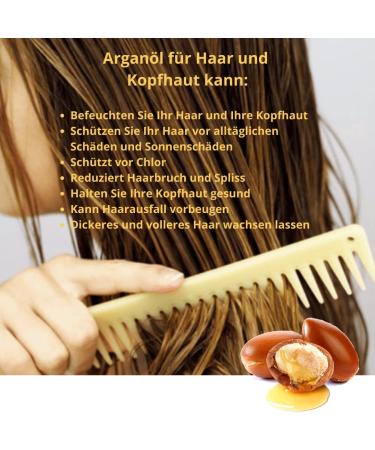 100% Pure Argan Oil - Cold Pressed Vegan & Cruelty Free - Best for Face Body Hair & Nails - 100ml Glass Bottle | Green Idea - Buy Online on GoSupps.com