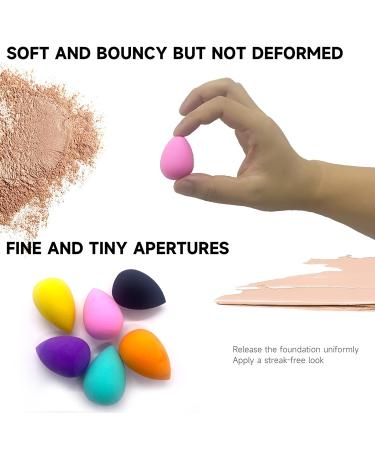 GFOUNS Small Mini Beauty Blender Makeup Sponge 30pcs - Multi-Colored Foundation Beauty Sponges for Face | Makeup Blender Sponges for Foundation Blending - Buy Online on GoSupps.com