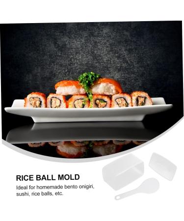 Zerodeko Decked Accessories 2 Sets Rice Ball Mold Decor Rectangular Sushi Musubi Mold Bento Mould Child Making Tools Convenient - Buy Online on GoSupps.com