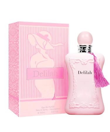 2PCS Delilah Perfume for Women Long Lasting Fragrance Eau de Parfum Floral & Sweet Women's Perfume Daily Used 3.4 Fluid Ounce Delilah 3.4 Fl Oz (Pack of 2) - Buy Online on GoSupps.com