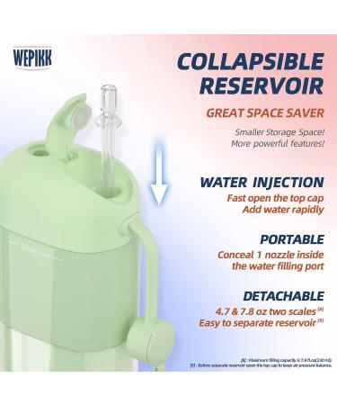 Buy Cordless Water Flosser for Teeth Cleaning - Portable Oral Irrigator with 4 Modes Rechargeable IPX7 Waterproof Travel Bag - Perfect for Dental Hygiene - Buy Online on GoSupps.com