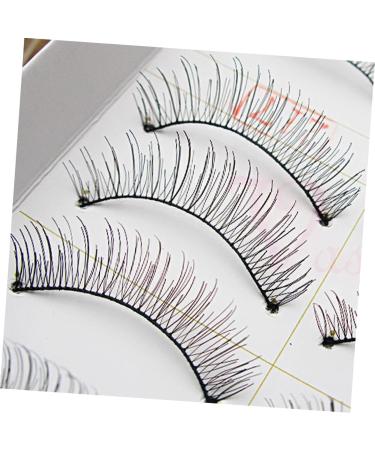 FRCOLOR 10 Pairs Fake Lashes False Eyelashes Long Natural Eyelashes Handmade Eyelashes False Long Eyelashes Manual - Buy Online on GoSupps.com