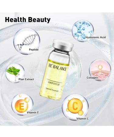 Hyaluronic Acid for Microneedling Concentrate Ampoules for Anti Aging Restore Replenish Skin Intense Moisturizing Booster for Glowing Skin 5 Vials 0.35 Fl Oz - Buy Online on GoSupps.com