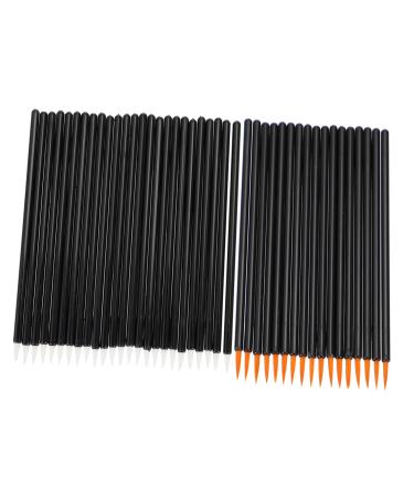 NOLITOY 200 pcs Applicator Brush Makeup Eyeliner Eyelash Cosmetic Tools Disposable Mascara Stick Eye Wands
