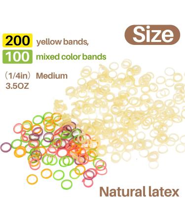 Buy 300 Medium Orthodontic Rubber Bands - Dental Elastics for Braces & Invisalign | Perfect for Orthodontist & Personal Use - Buy Online on GoSupps.com