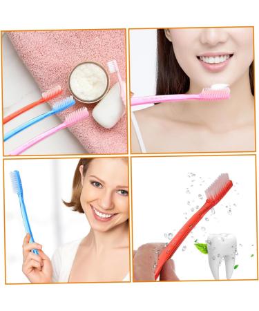 Frcolor 10-Pack Sweet Toothbrushes for Kids & Adults Travel-Friendly Manual Cleaning Brushes & Interdental Stiff Brushes - Buy Online on GoSupps.com