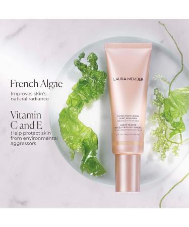 Laura Mercier Tinted Moisturizer Light Revealer with SPF 25 Luminous Finish Shade 0W1 Pearl and Pure Canvas Primer Illuminating Improves and Extends Wear of Makeup Radiant Finish Bundle - Buy Online on GoSupps.com