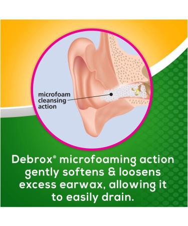 Debrox Earwax Removal Aid 0.5 fl oz â€“ Safe & Effective Ear Cleaning - Buy Online on GoSupps.com