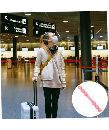 Hapinary 10-Piece Silicone Mask Rope Extensions & Hook Buckles for Comfortable Mask Wear | Adjustable Mask Strap Holders & Earring Accessories - Buy Online on GoSupps.com