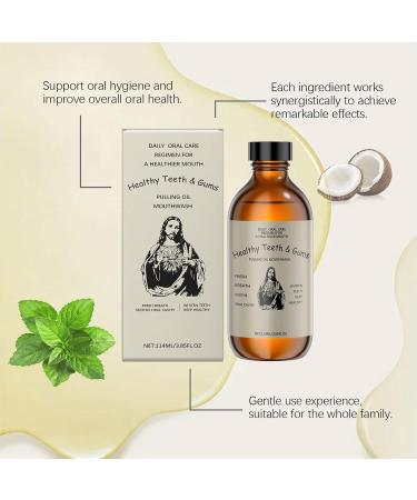 Mouthwash for adults 114 ml natural mouthwash care products for daily oral hygiene and gum health after brushing teeth for travel camping hotel school - Buy Online on GoSupps.com