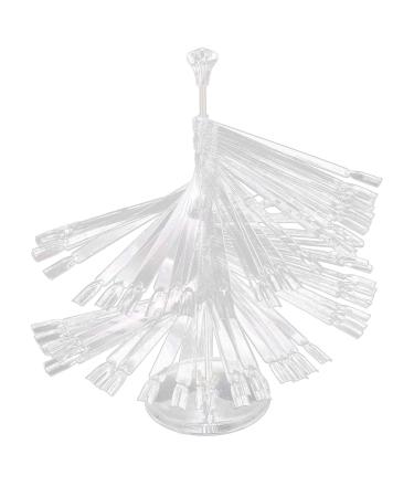 Pro Fan Shape Display Stand Holder for 120pc Nail Art Polish Board Tips Stick