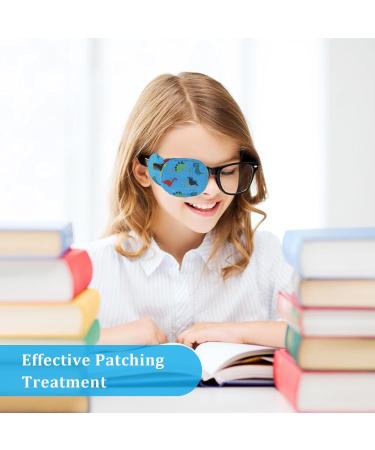 Aster 12pcs Reusable Eye Patches for Kids - Cover lazy Eye, Strabismus, Amblyopia - For Glasses Over The Lens - Boys & Girls - After Surgery Recovery - Buy Online on GoSupps.com