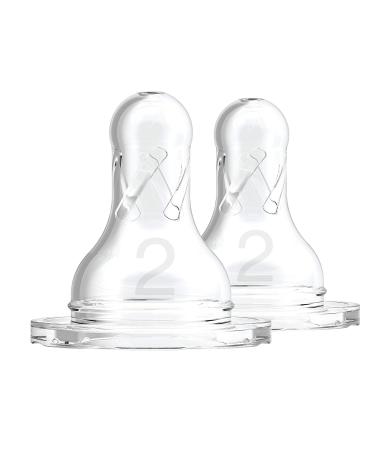 Dr. Brown's Y Cut Silicone Nipple 2-Pack - Multi/None - Buy Online on GoSupps.com