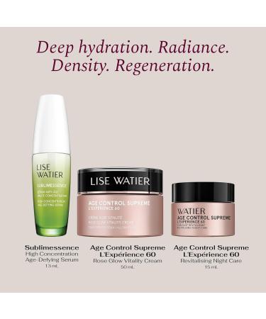 Watier Age Control Supreme L Exp rience 60 Set Skincare Holiday Gift Set Beauty Ritual for Mature Skin Nourishing & Revitalizing with Canadian-Sourced Antioxidants All Skin Types 60+ - Buy Online on GoSupps.com
