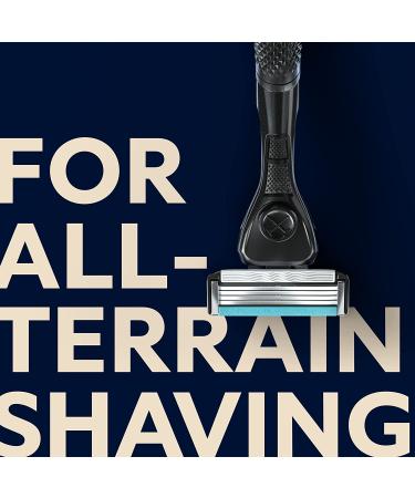 Dollar Shave Club 4-Blade Razor Refill Cartridges 12 Ct | Precision Cut Stainless Steel Blades | Ideal for Long Hair & Tricky Areas | Easy Rinse Design | Silver/Teal - Pack of 1 - Buy Online on GoSupps.com