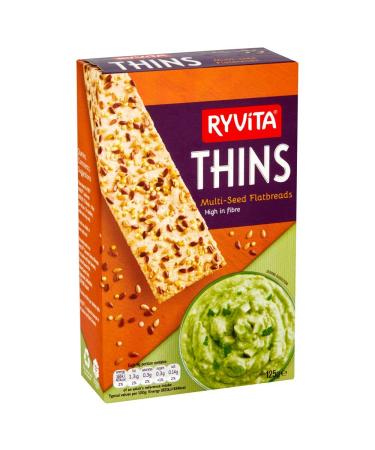 Ryvita Multiseed Thins ( 125g x 6 x 1 )