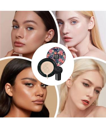  Generisch BB Cream Foundation Foundation - Air Cushion Moisturizing Face Complexion - Light Hydration - Concealer | Long Lasting Skin to Perfection Natural Smooth Coverage with Stra - Buy Online on GoSupps.com