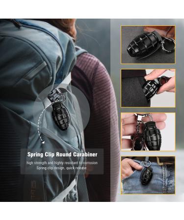Waterproof EDC Keychain Holder - Emergency Accessory Organizer for Outdoor Survival - Cool Gadget Gift for Men - Buy Online on GoSupps.com