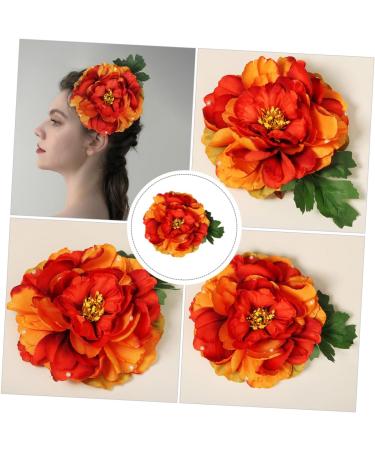 FRCOLOR wedding Girls flower hairpin flower wreath accessories wedding hair clip Beach flower hair clip flower brooches for women Hibiscus the flowers silk flower hula dance - Buy Online on GoSupps.com