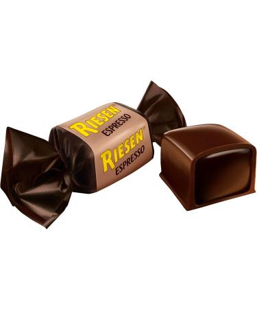 Riesen NEW Dark Chocolate Covered Toffee Espresso Flavour 135 g (Pack of 15) - Buy Online on GoSupps.com
