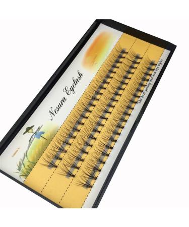 Scala 10 Root 60pcs Black Handmade False Eyelashes - Natural Long Individual Eyelashes Extension (10mm) - Buy Online on GoSupps.com