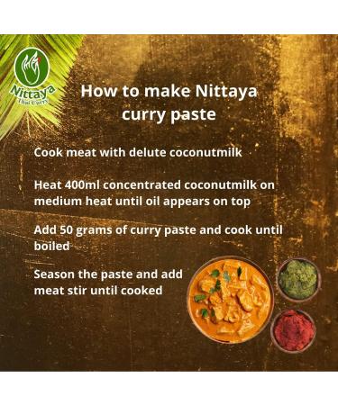 Nittaya Panang Curry Paste 1 kg - Buy Online on GoSupps.com